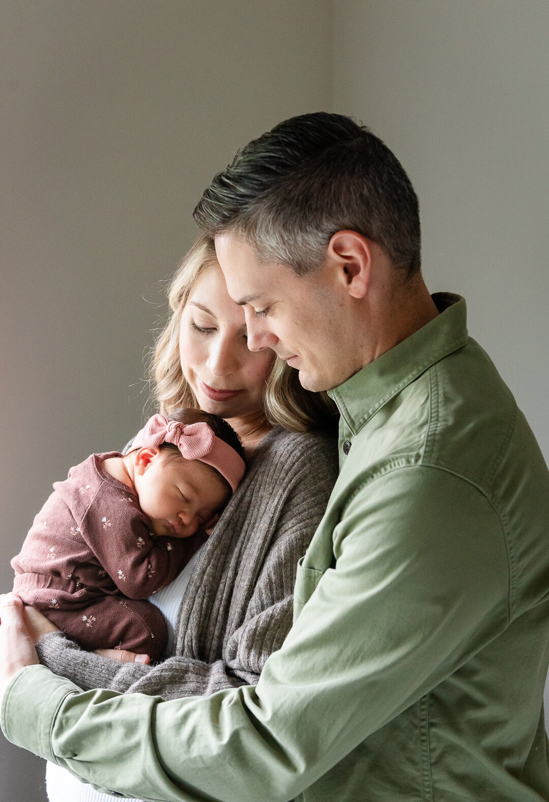 Newborn photography session in New Richmond Wisconsin