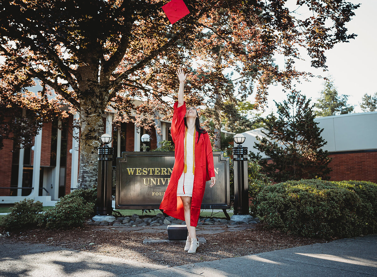 Senior graduate photographer