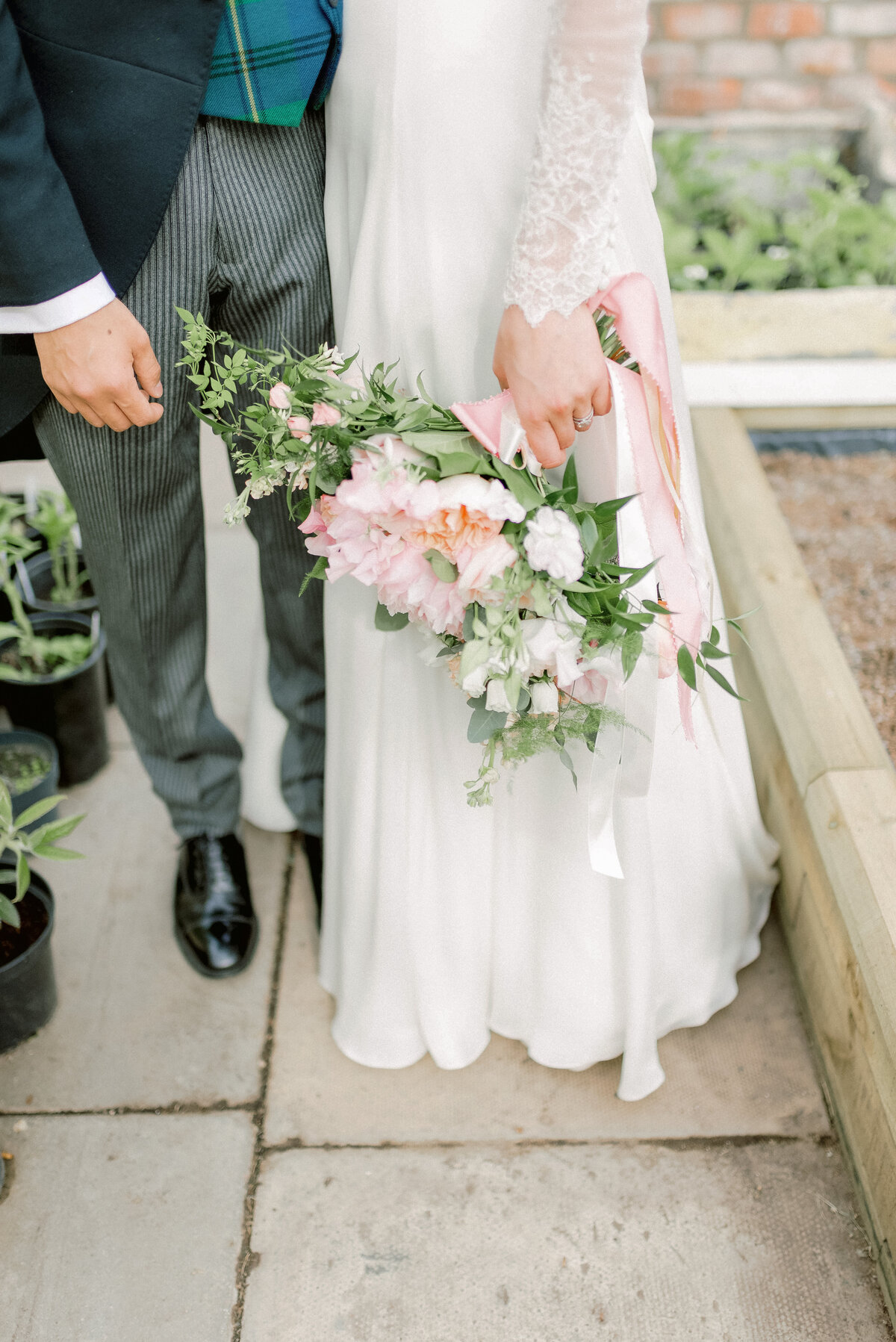 wedding bouquet by Mood Flowers St Andrews Scotland, image by fine art wedding photographer Jill Cherry Porter