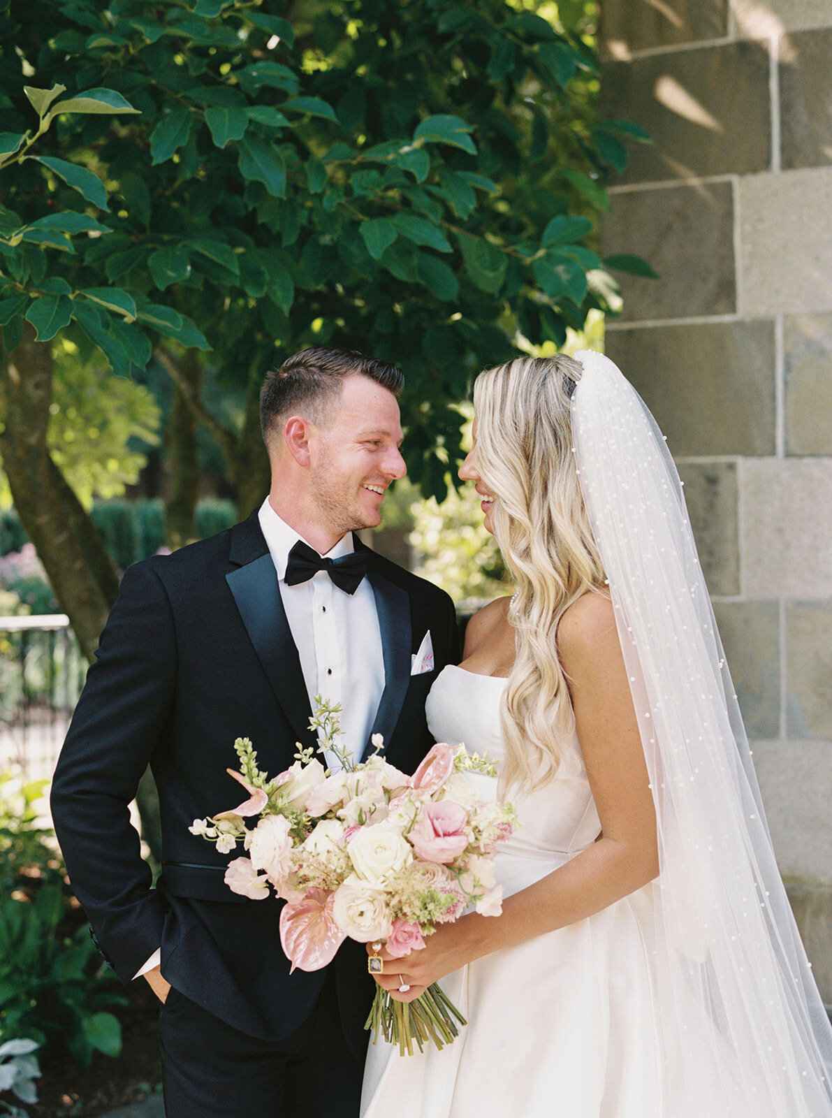 Pink destination wedding in newport-Halie Child Photography-22