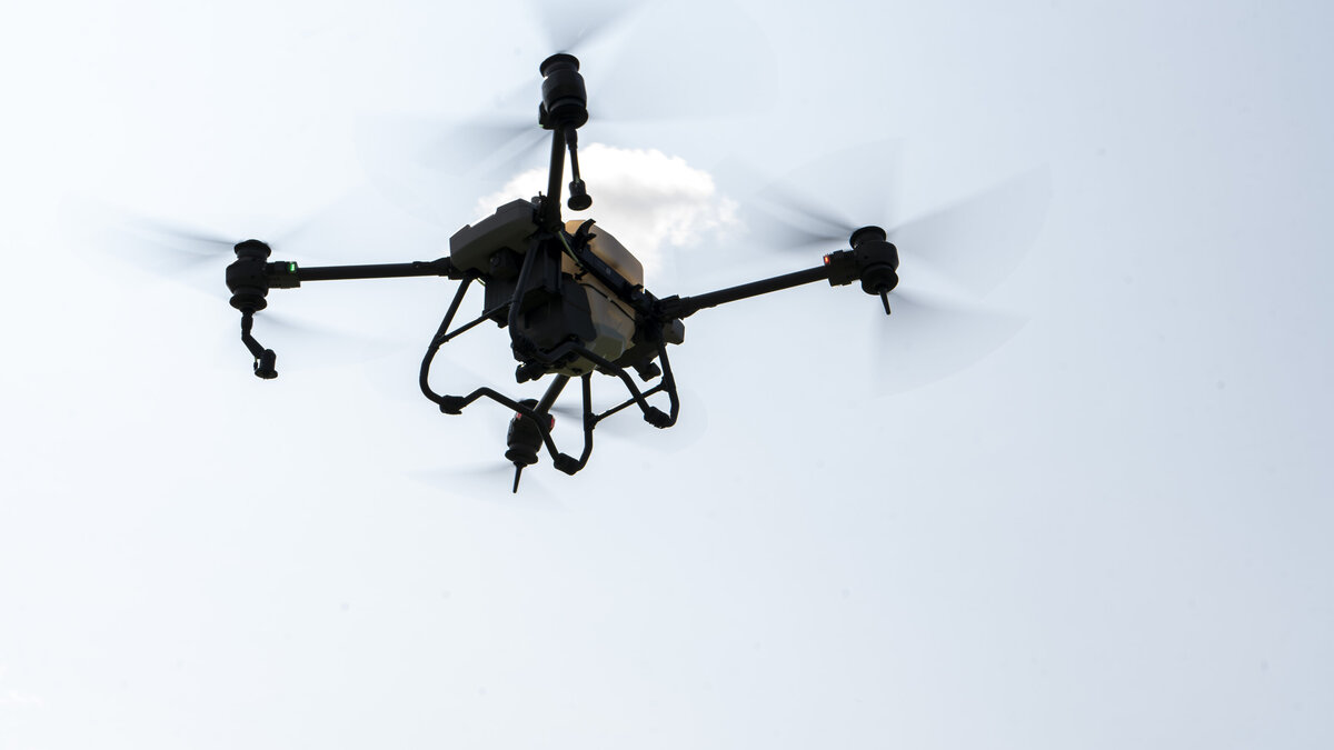 Raven 6 Rising flying the DJI Agras T-40
