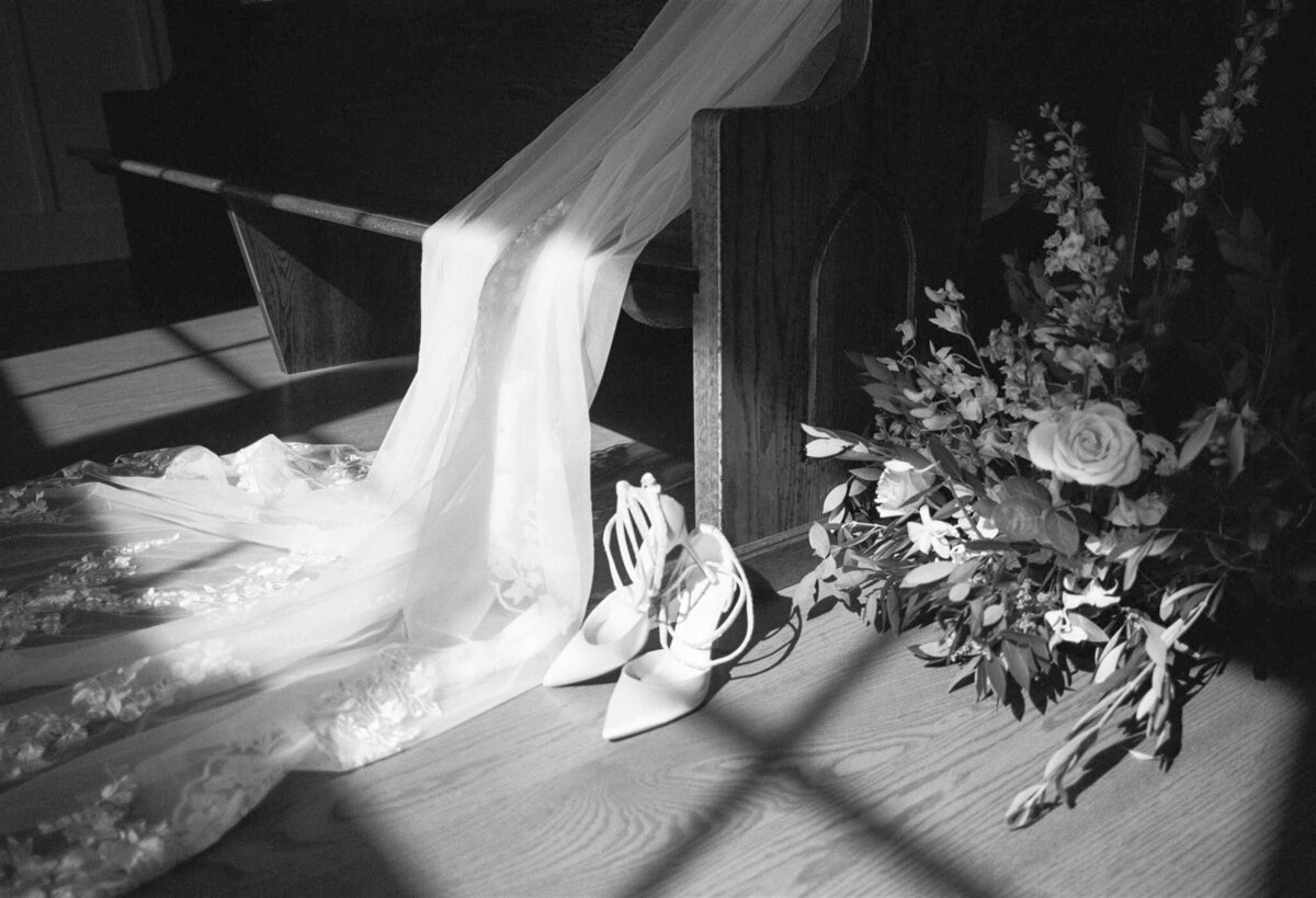 Timeless Classic Flat Lay Wedding Leah Gunn Photography