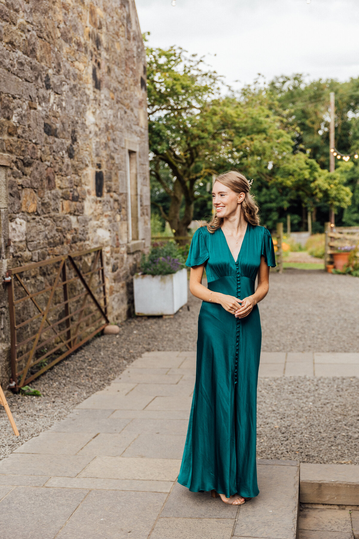 Bridesmaid at The Free Company wedding