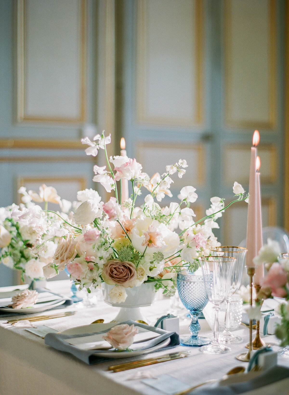 Jennifer Fox Weddings English speaking wedding planning & design agency in France crafting refined and bespoke weddings and celebrations Provence, Paris and destination Laurel-Chris-Chateau-de-Champlatreaux-Molly-Carr-Photography-85