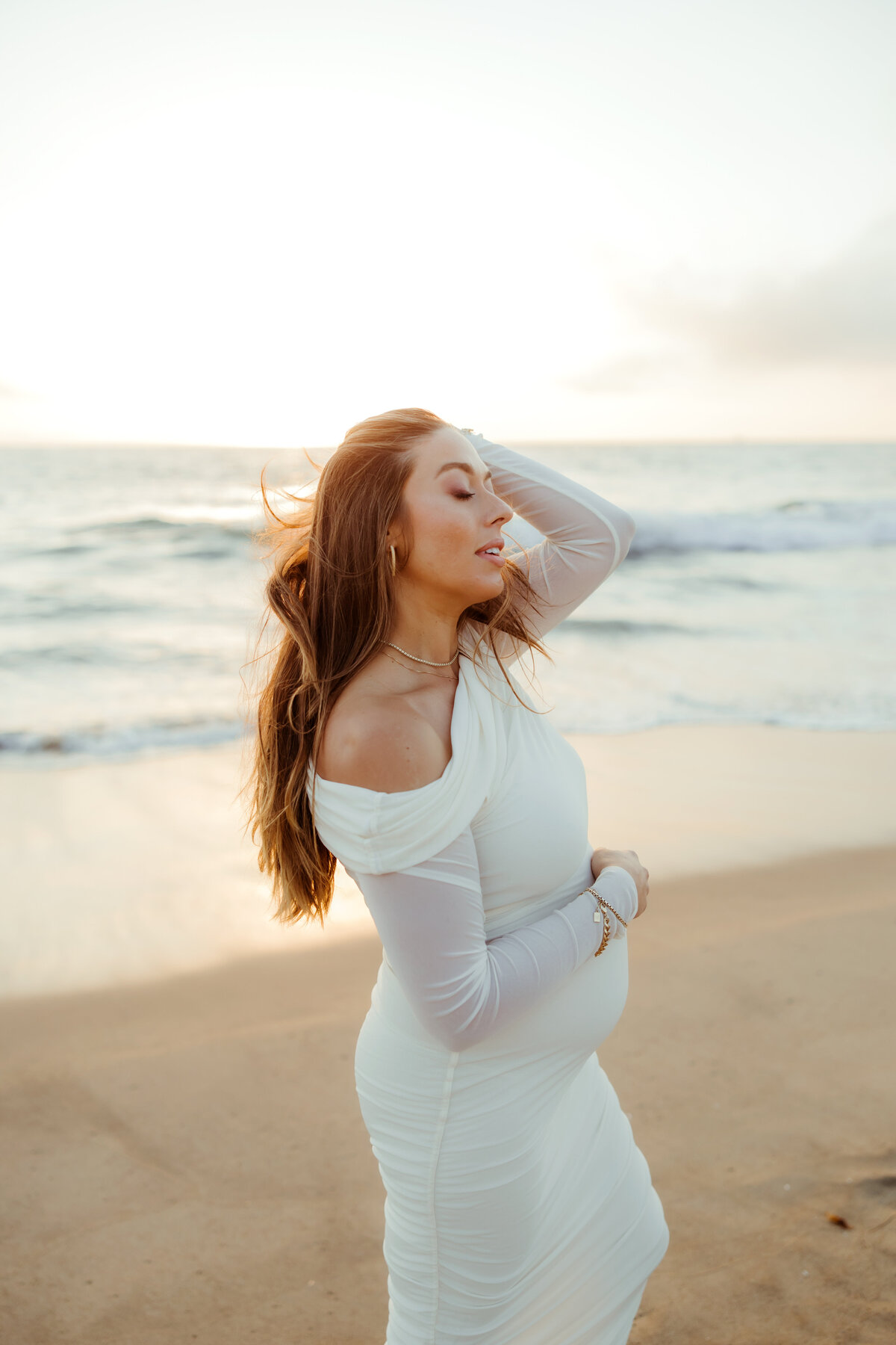 hermosa beach maternity photographer 58