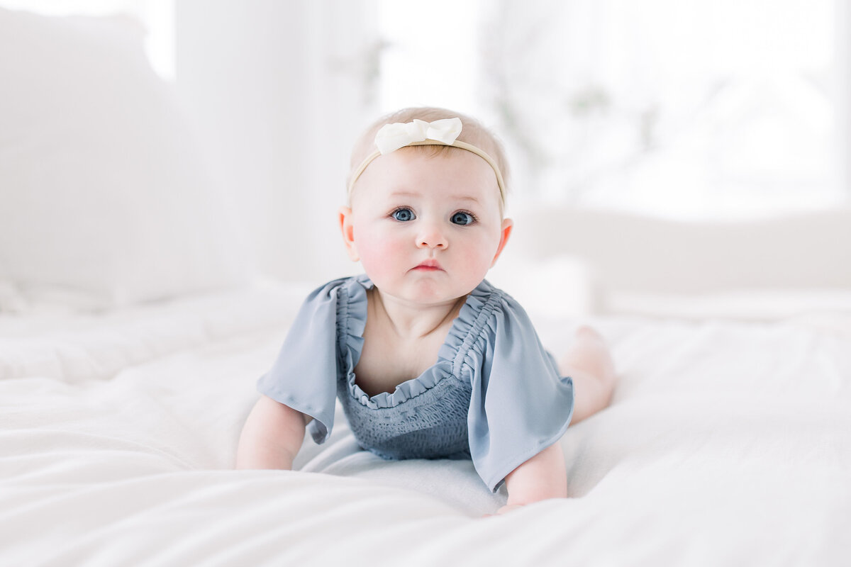 6 month old baby photoshoot atlanta family photographer