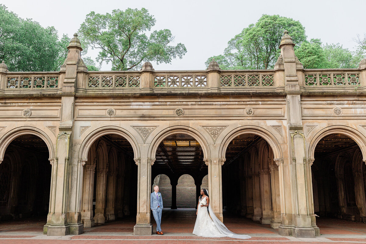 new york central park elopement wedding photo
