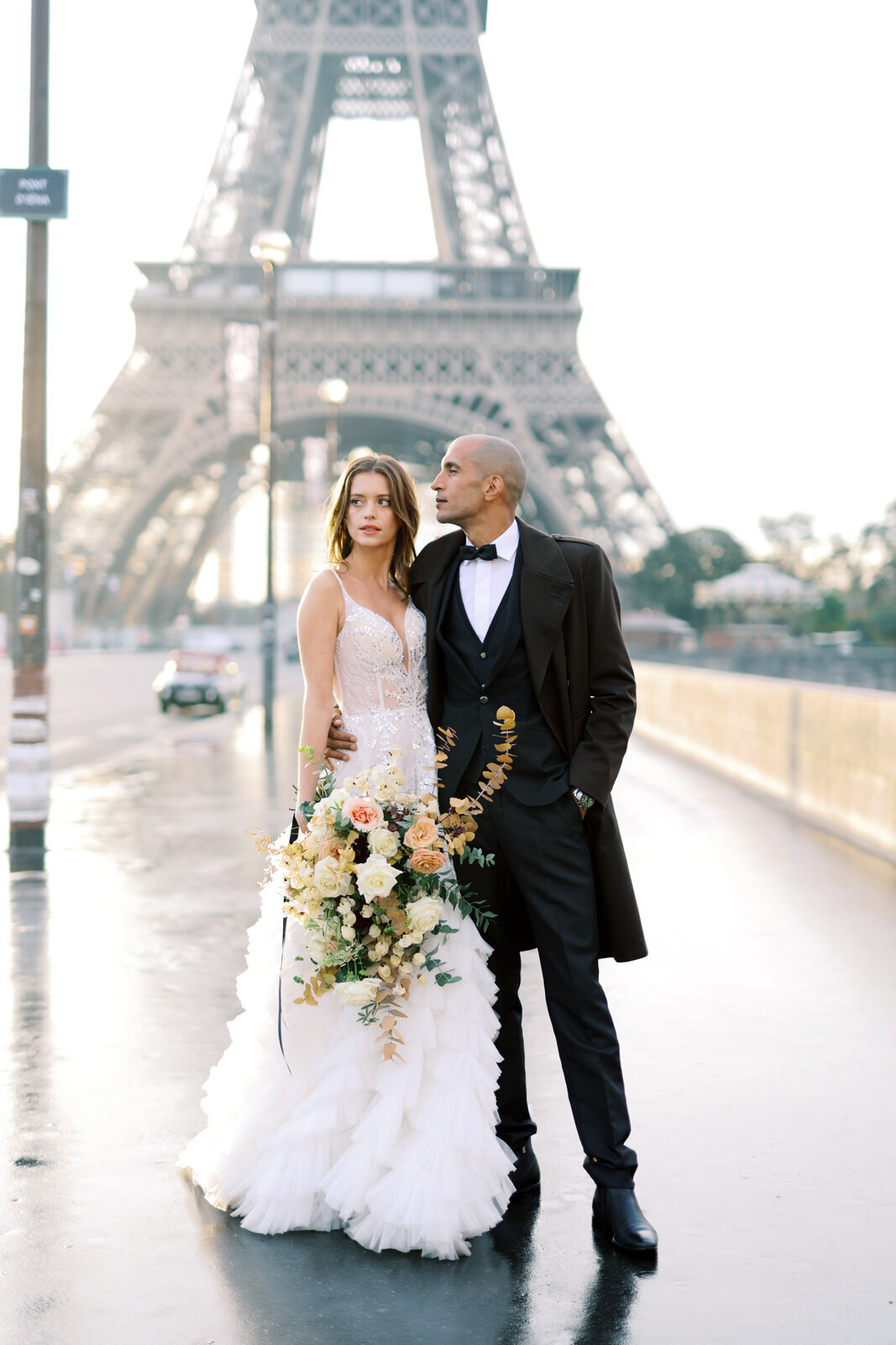 Modern Film Wedding Photography in Paris France 27