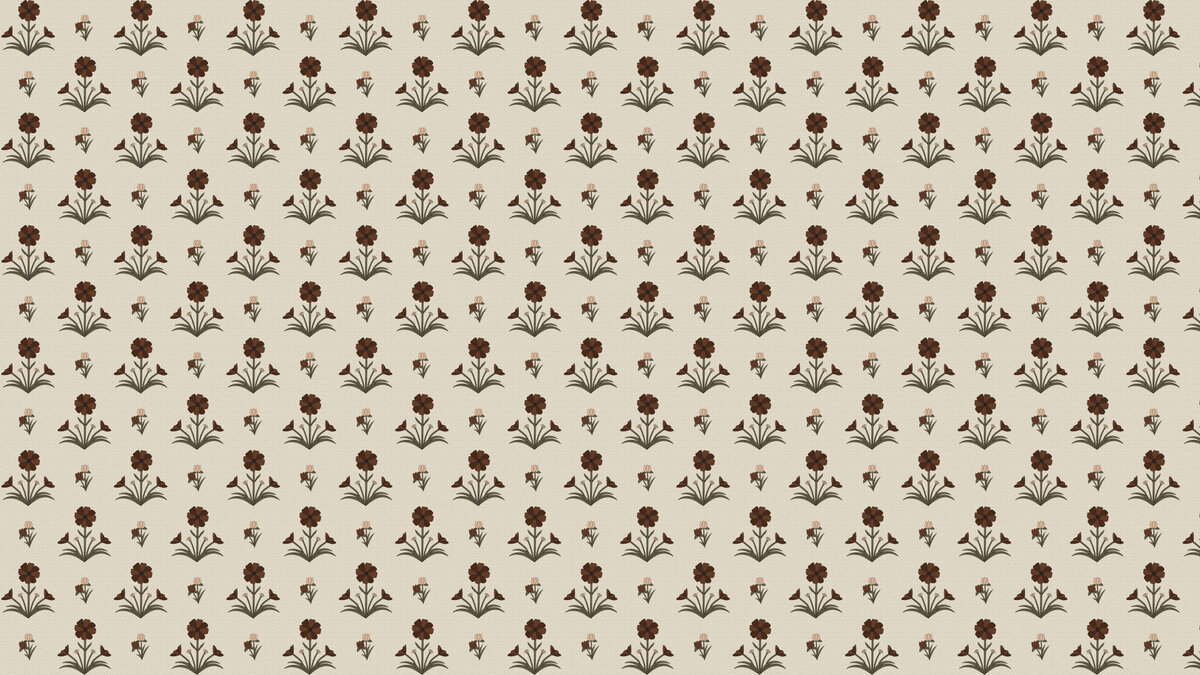 Branded Floral Pattern