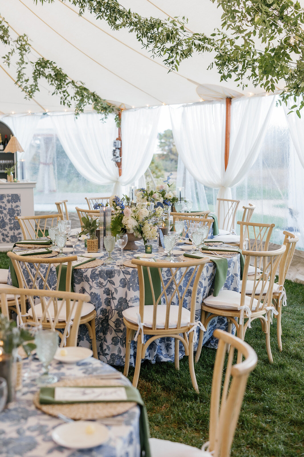 Kate_Murtaugh_Events_wedding_planner_Maine_sailcloth_tent_greenery