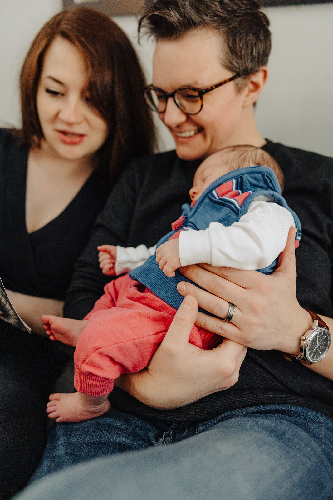 At home newborn session by Wonder in Adagio