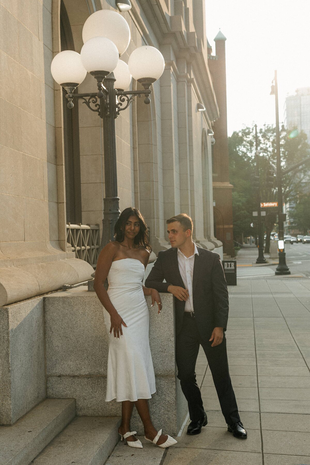 Editorial wedding portraits along the Seine, Paris luxury photography.