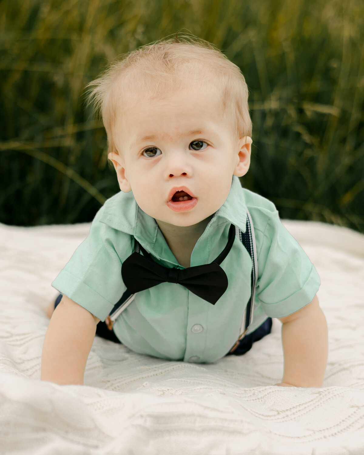 Tummy Time Outside