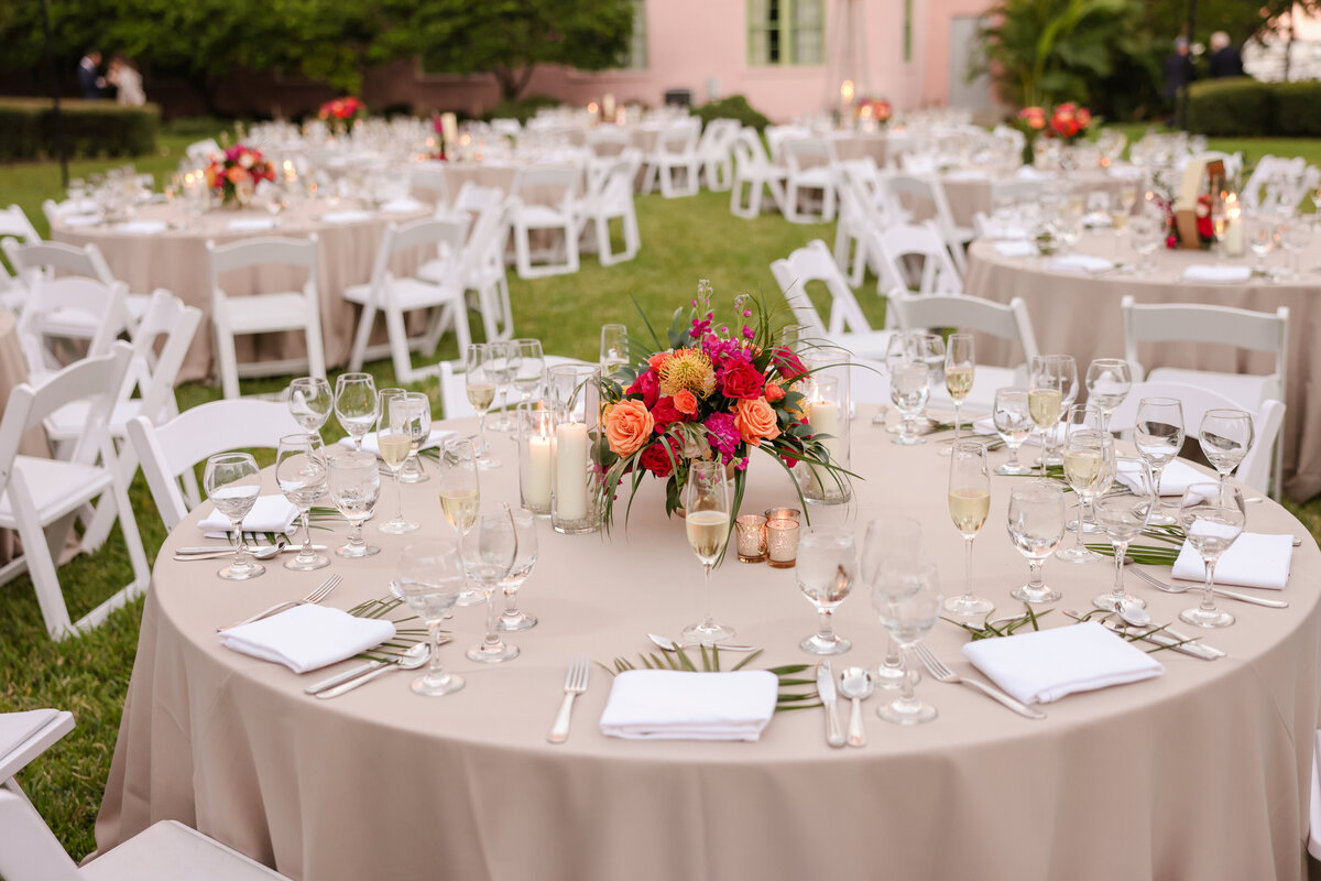 26 - Vinoy Hotel Wedding Tea Garden Lawn Reception - Tampa Bay Wedding Planner