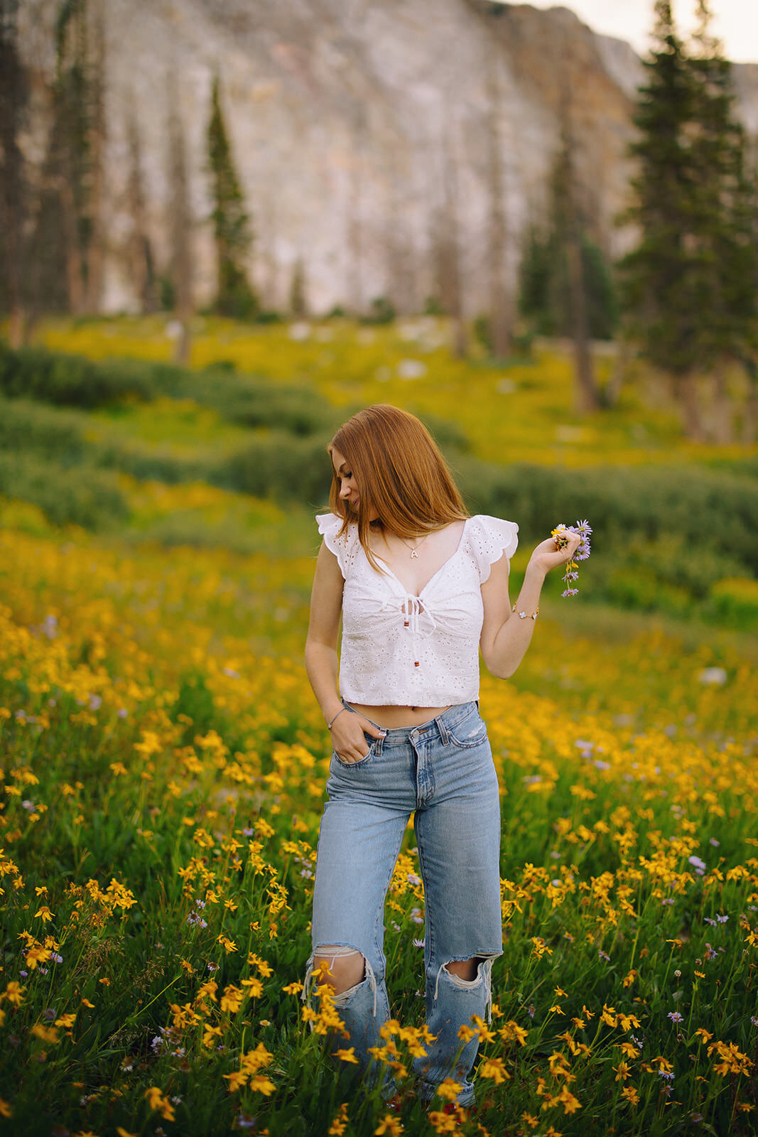 Fort Collins Cheyenne Wyoming Colorado Wellington CO Laramie Senior Photos Senior Portraits Graduation Photographer Lake Marie Snowy Range Mountains Lake Marie Vedauwoo Horsetooth Reservoir RMNP Liz Osban Rocky Mountain National Park 13