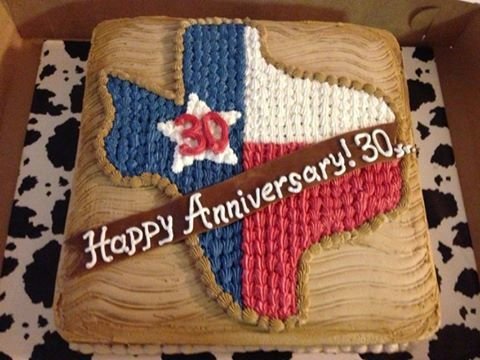 Nancy's anniversary cake