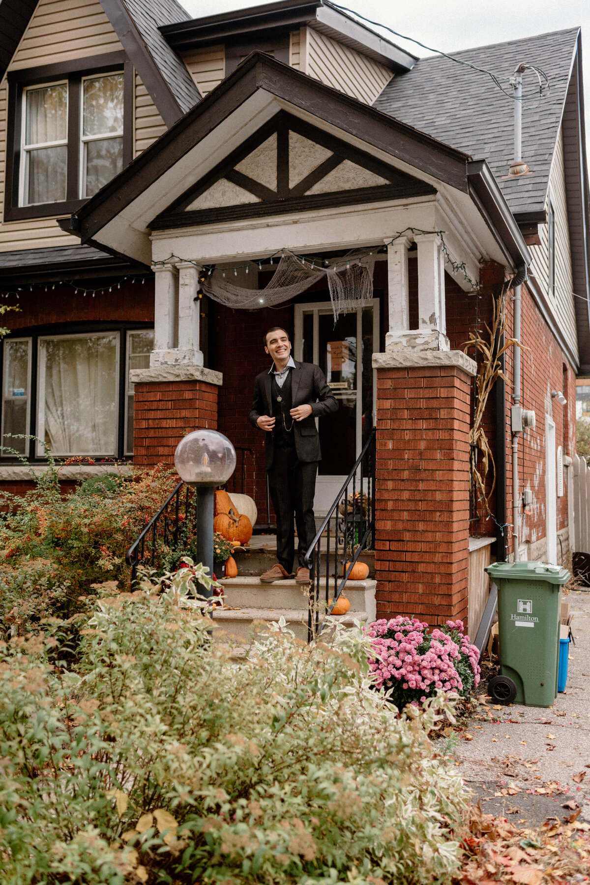 first look on the front porch