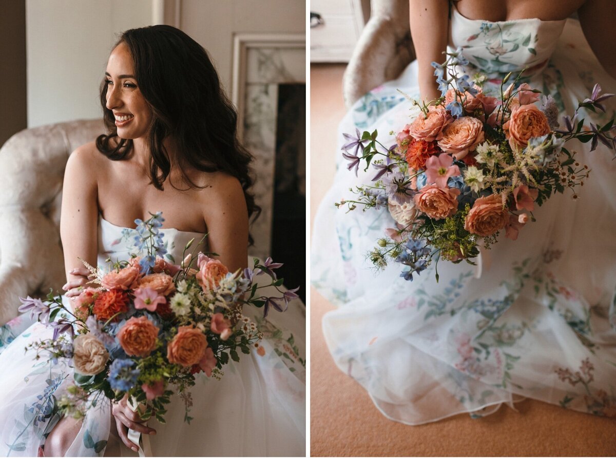 Intimate Destination wedding in Devon, UK_Ariel & Brett_Floral Summer wedding at Coombe Trenchard_018