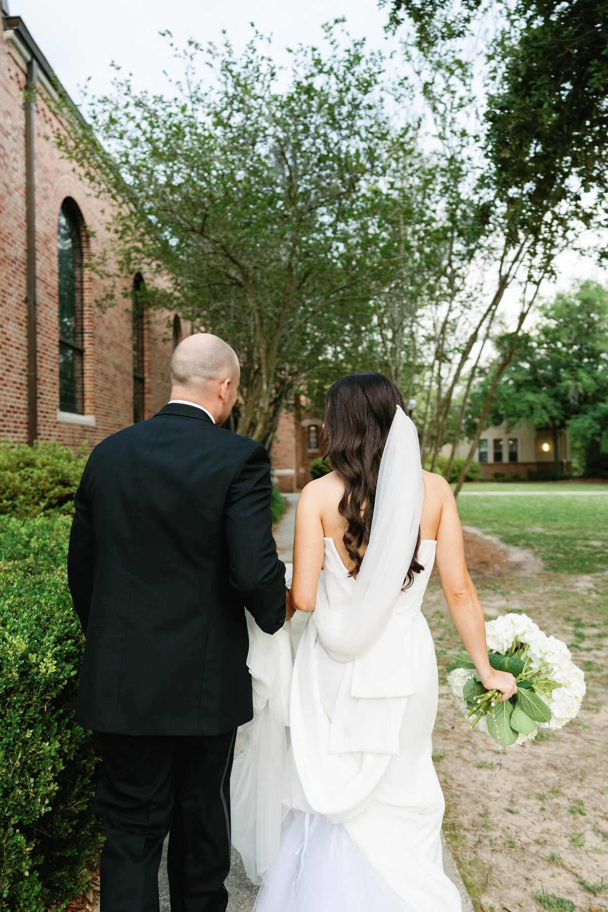 Bride and Groom Portraits New Orleans Wedding Photographer