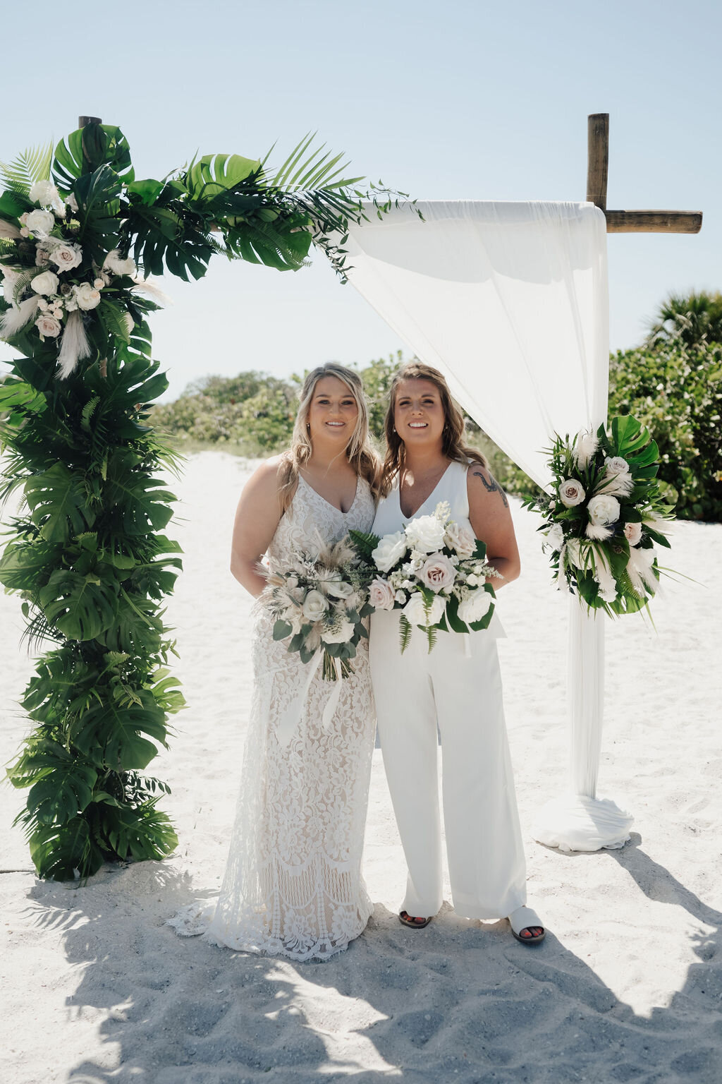 14 - Postcard Inn LGBTQ Destination Beach Wedding Couple - Tampa Bay Wedding Planner