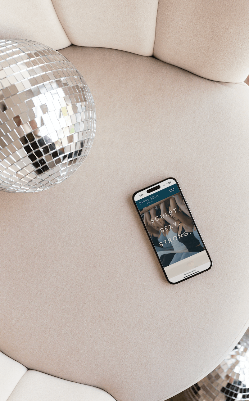 barre soul kauai mobile design