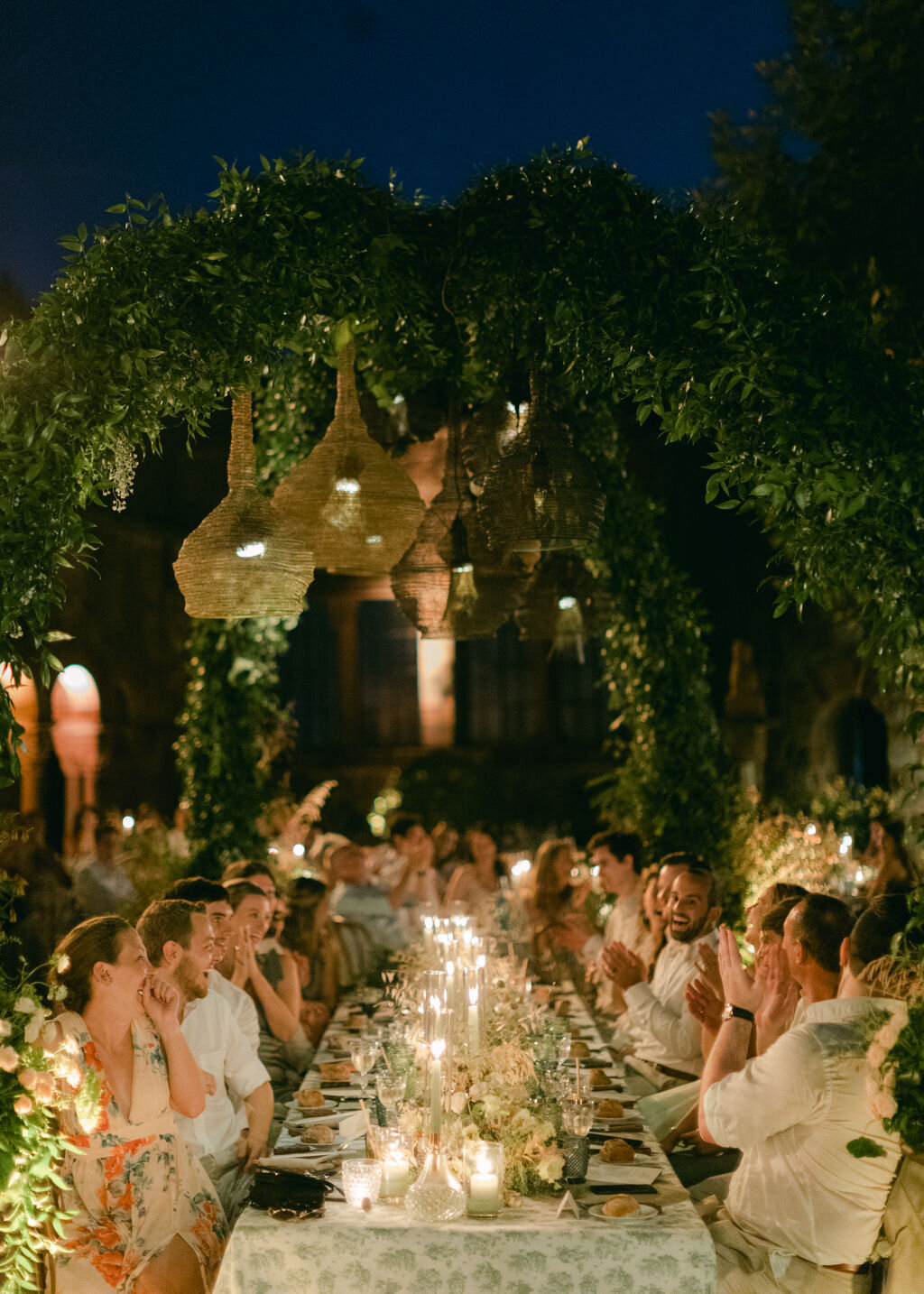 Enchanting dinner under the stars Château de la Napoule