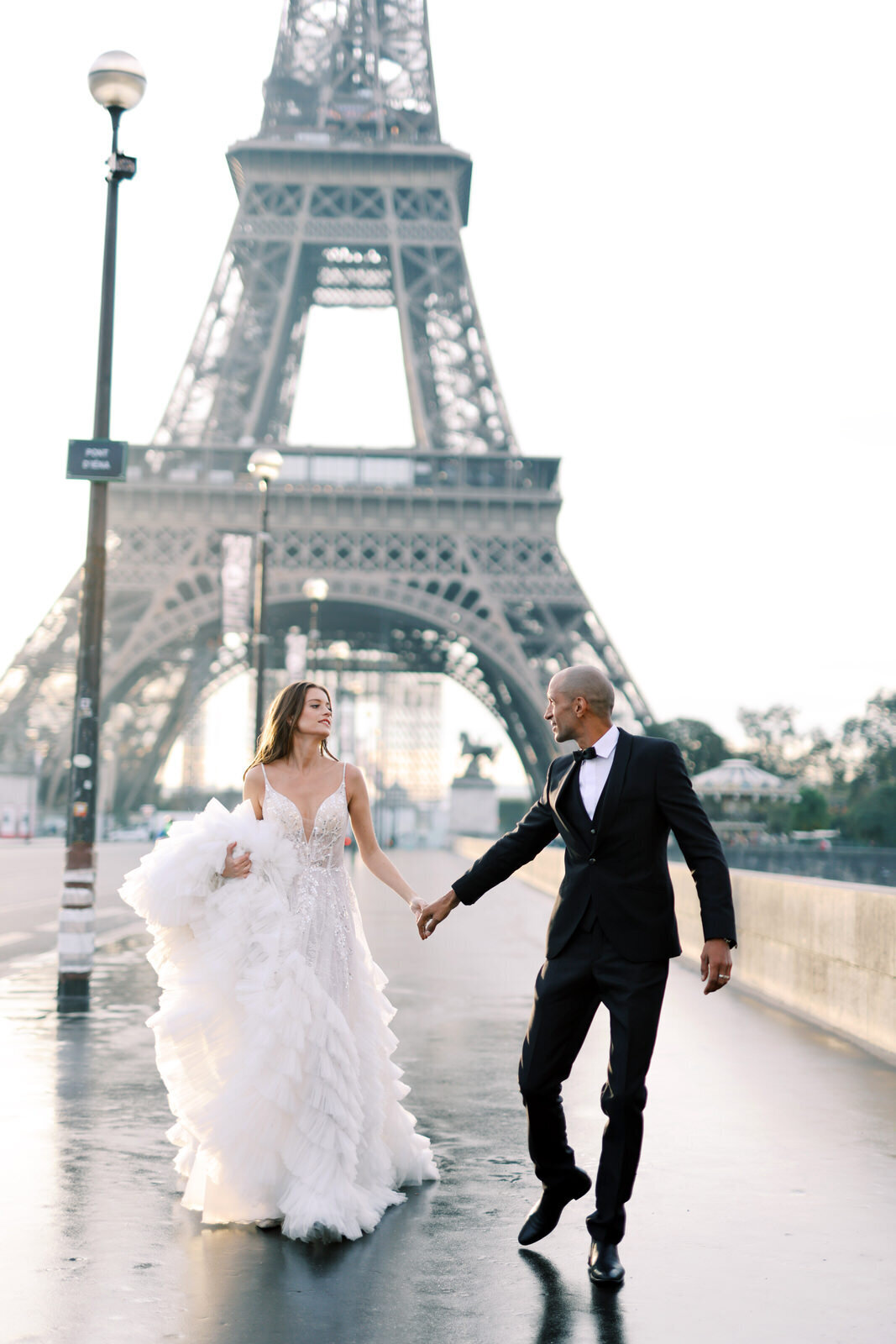 Modern Film Wedding Photography in Paris France 30