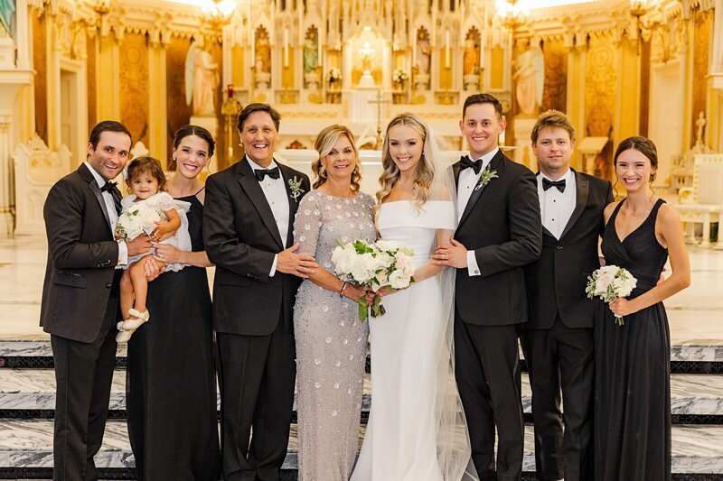 Wedding Ceremony at St. Mary’s in Evansville135