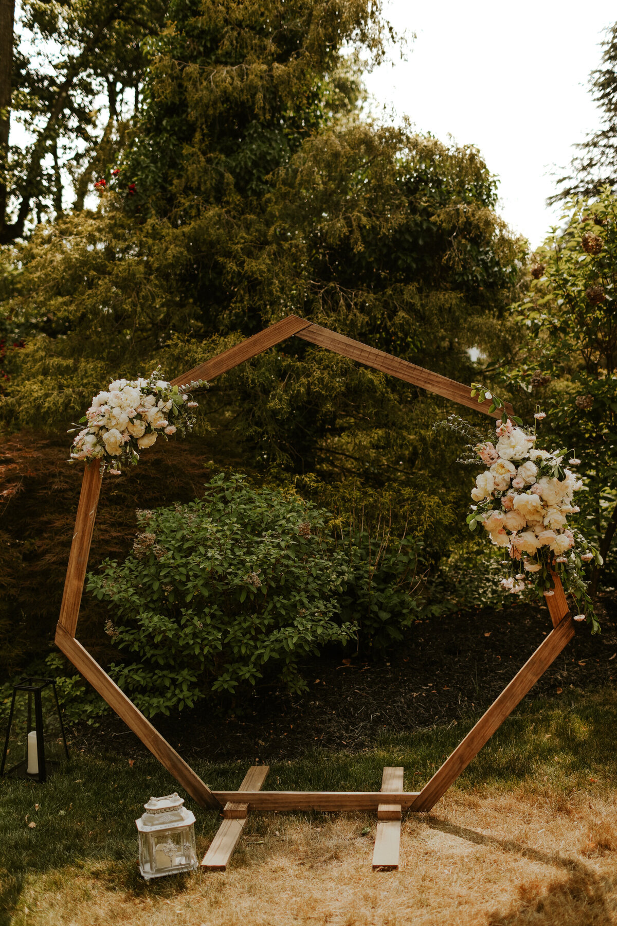 Katie and Tyler Wedding (Arch and lanterns)(1)