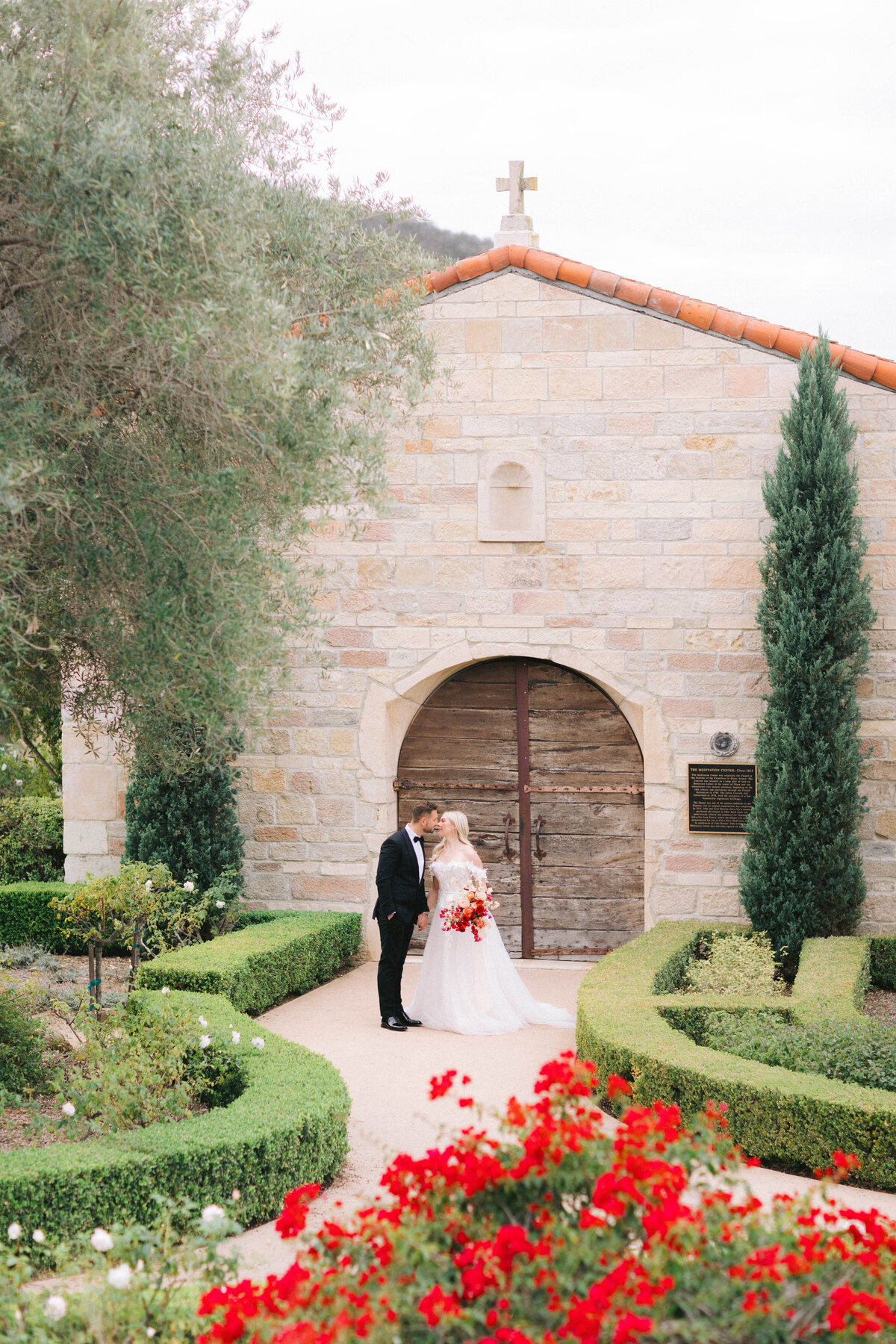 Cal-a-Vie Health Spa Wedding in Southern California