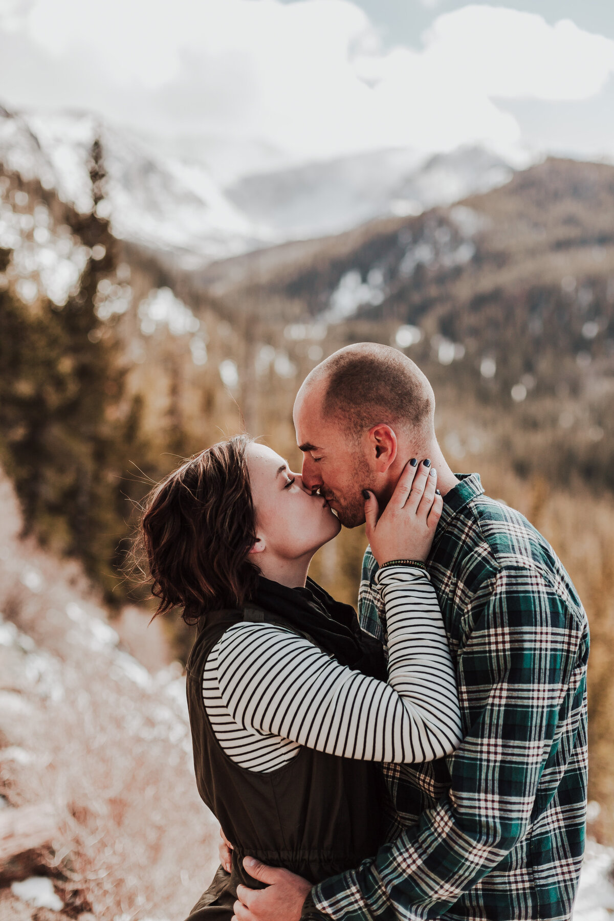 Engagement Session- Kaylen & Jeff- Echo Lake Colorado-17