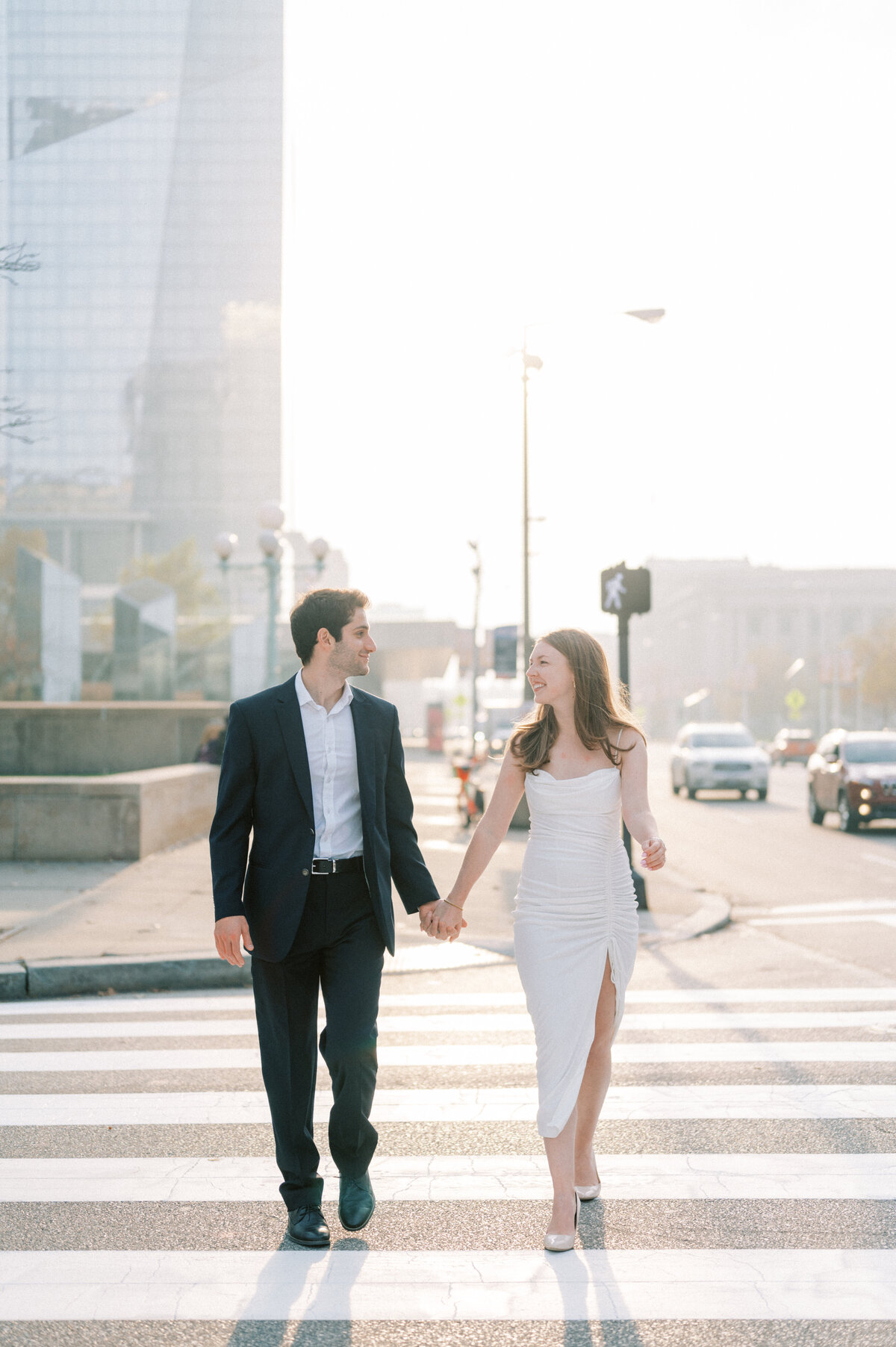 Old Courthouse Engagement Session in Downtown Cleveland-48