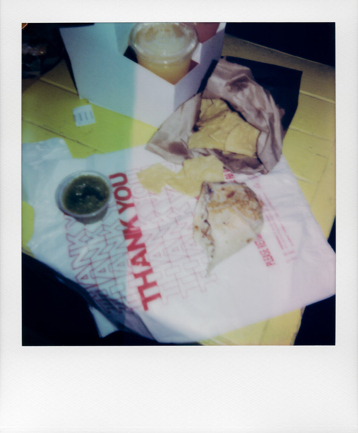 resturant food polaroid brand photography brianna kirk