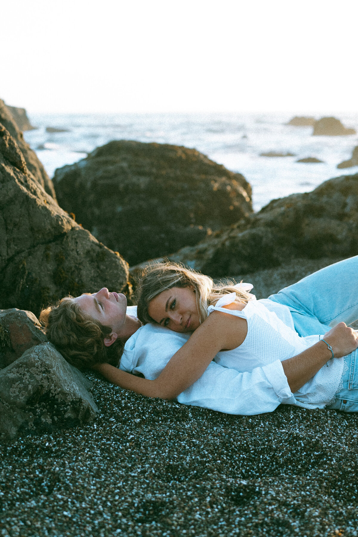 Whimsical Engagement Couples Photoshoot - Sonoma Coast, California
