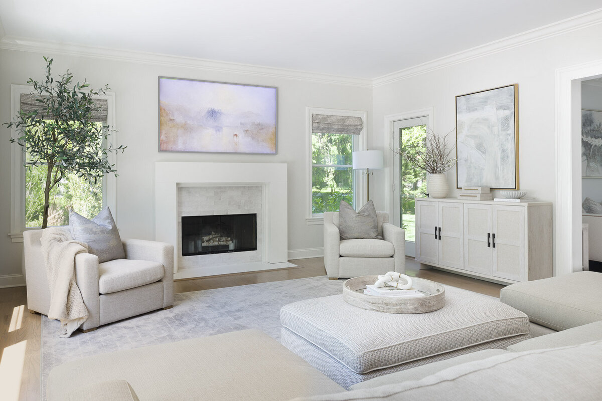 long island interior photographer family room