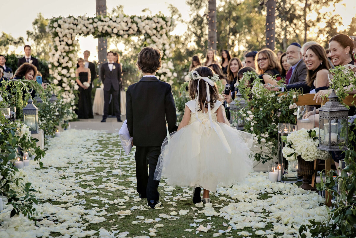 san-diego-adorable-flower-girl-ring-bearer-park hyatt-aviara