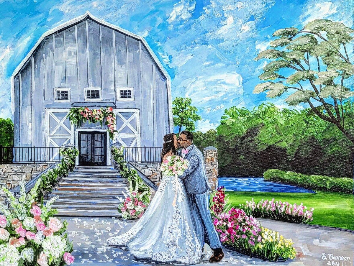 Goregeous colorful farmhouse wedding in Elkton Maryland.