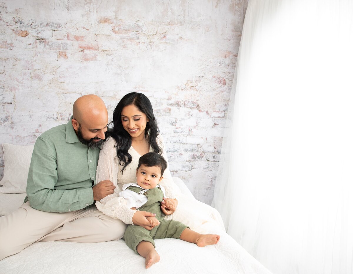 Arizona studio family portrait session