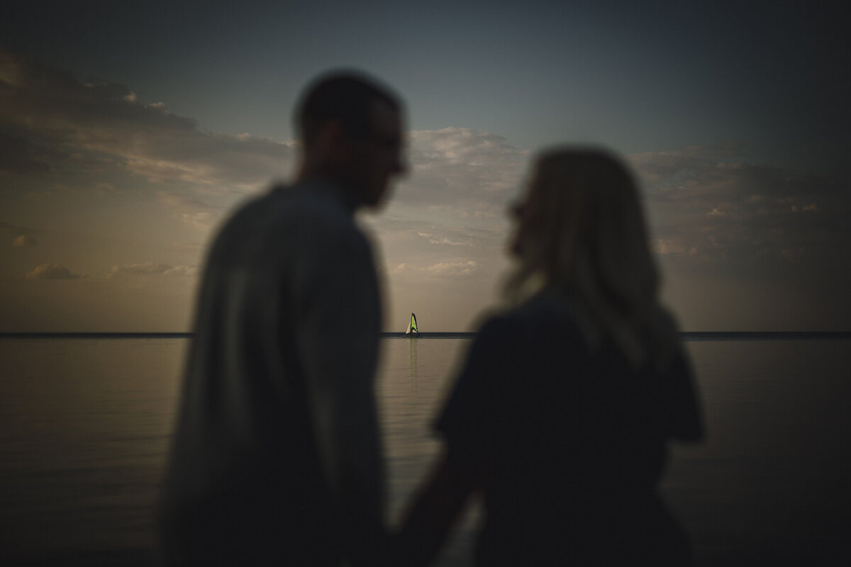 Door County engagement session.