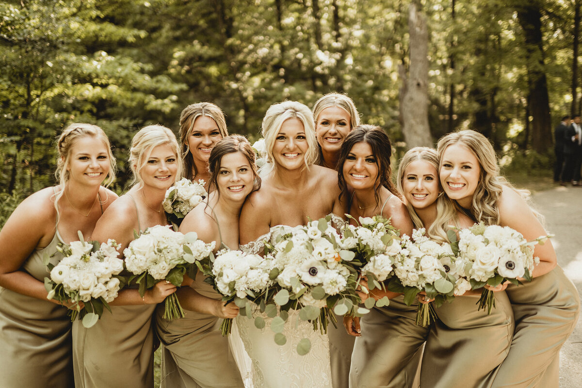 Fun Bridal Wedding Photo