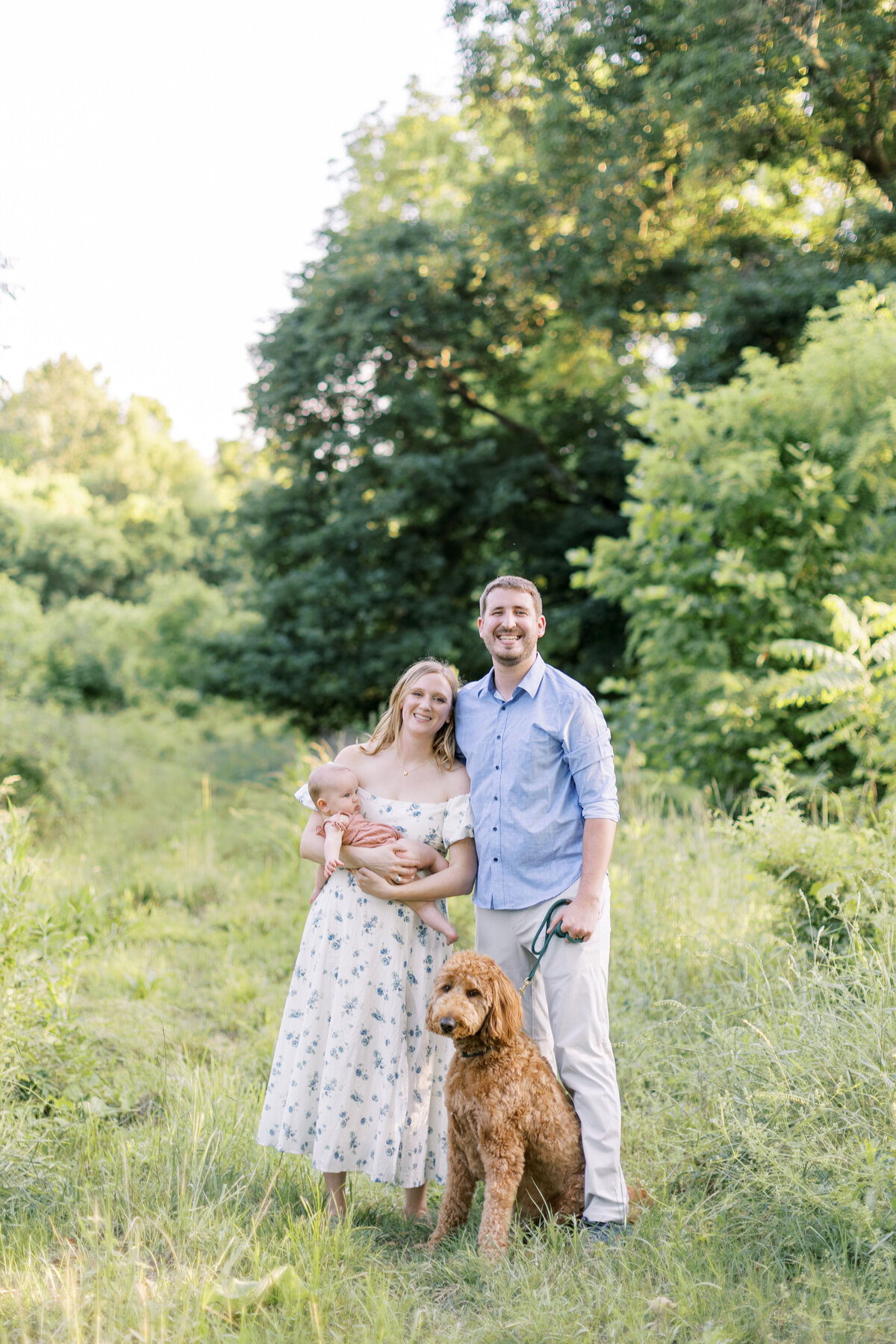 Family portrait session in a Philadelphia park - 10