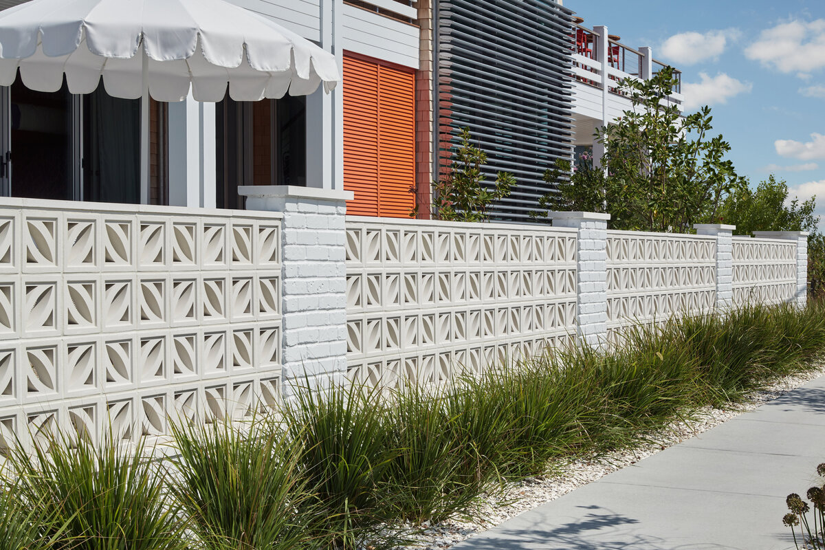 Guard house fence
