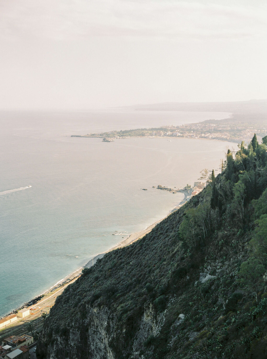 Views of Taormina on Fujifilm 400H film