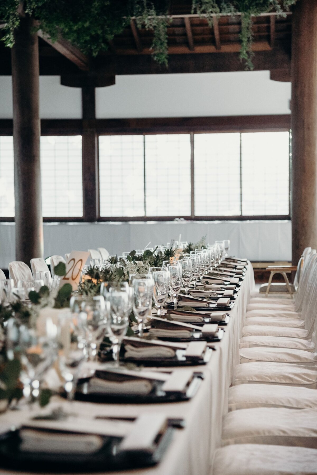 Kyoto Japan Wedding Banquet Decor