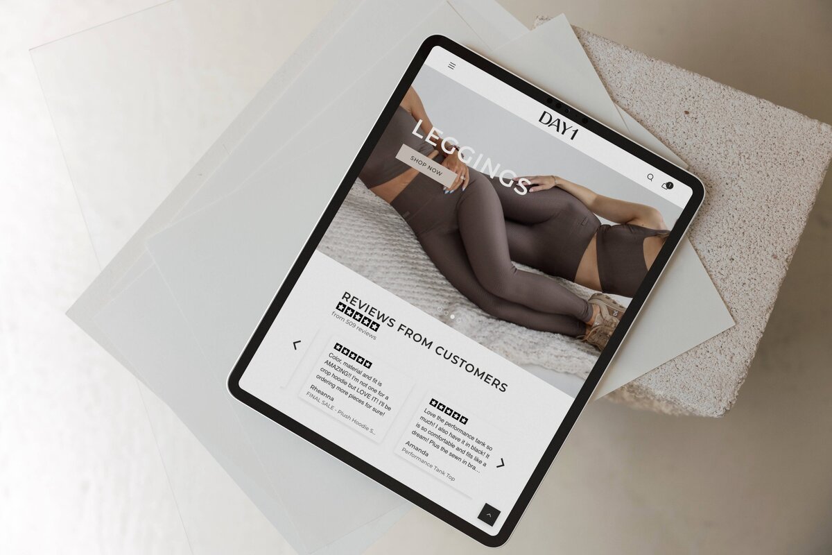 day1 fitness ipad mockup slideshow 5