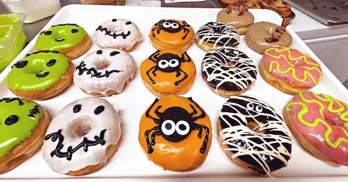 halloween donuts
