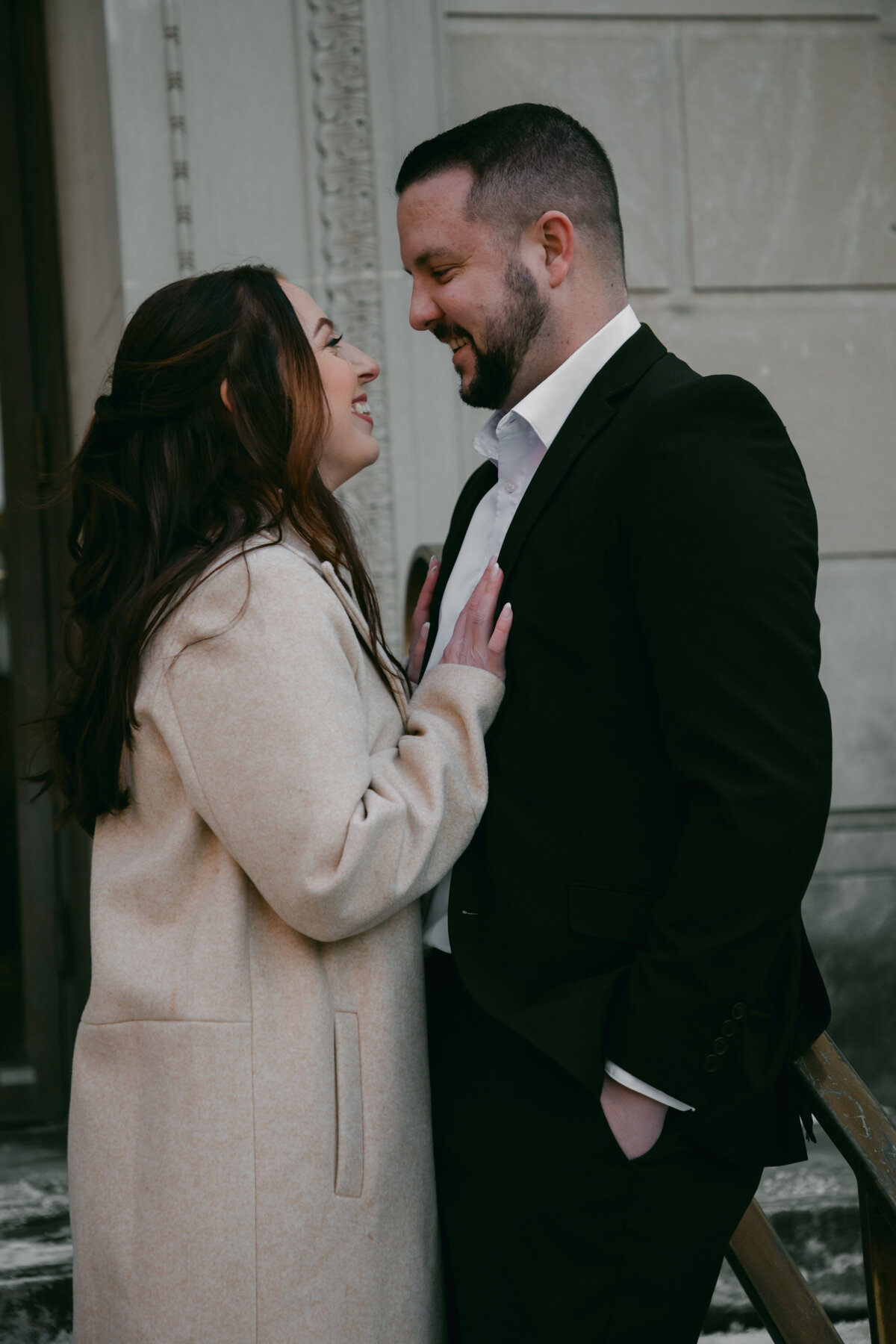 alyssa and josh engagement session
