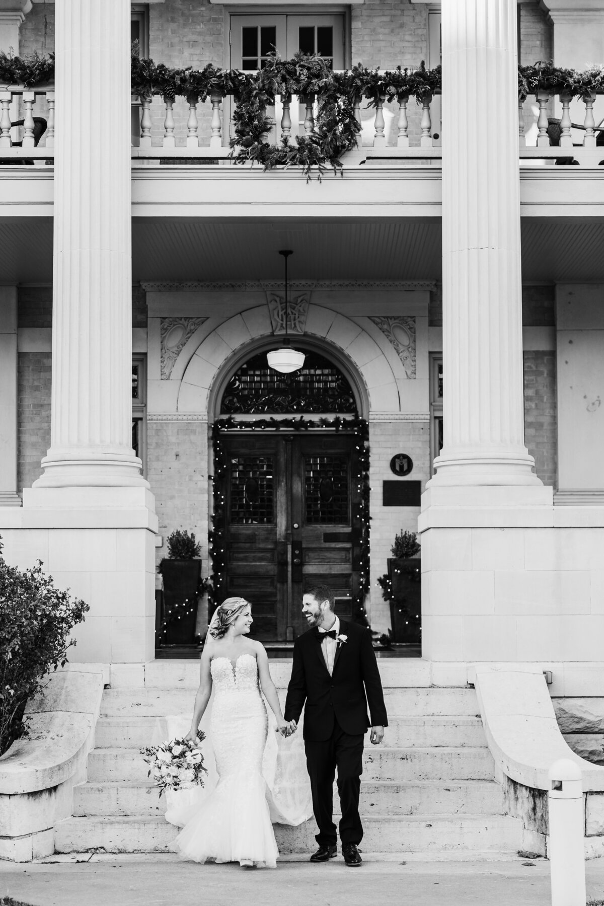 bride-and-groom-walk-hotel-ella