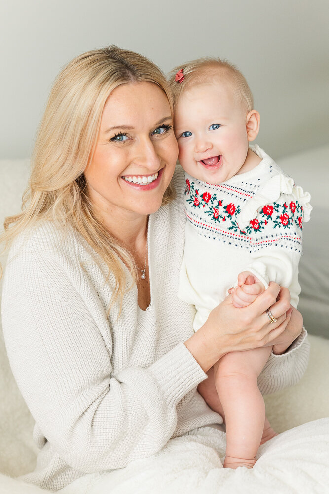 Mommy and daughter portrait Raleigh NC-3