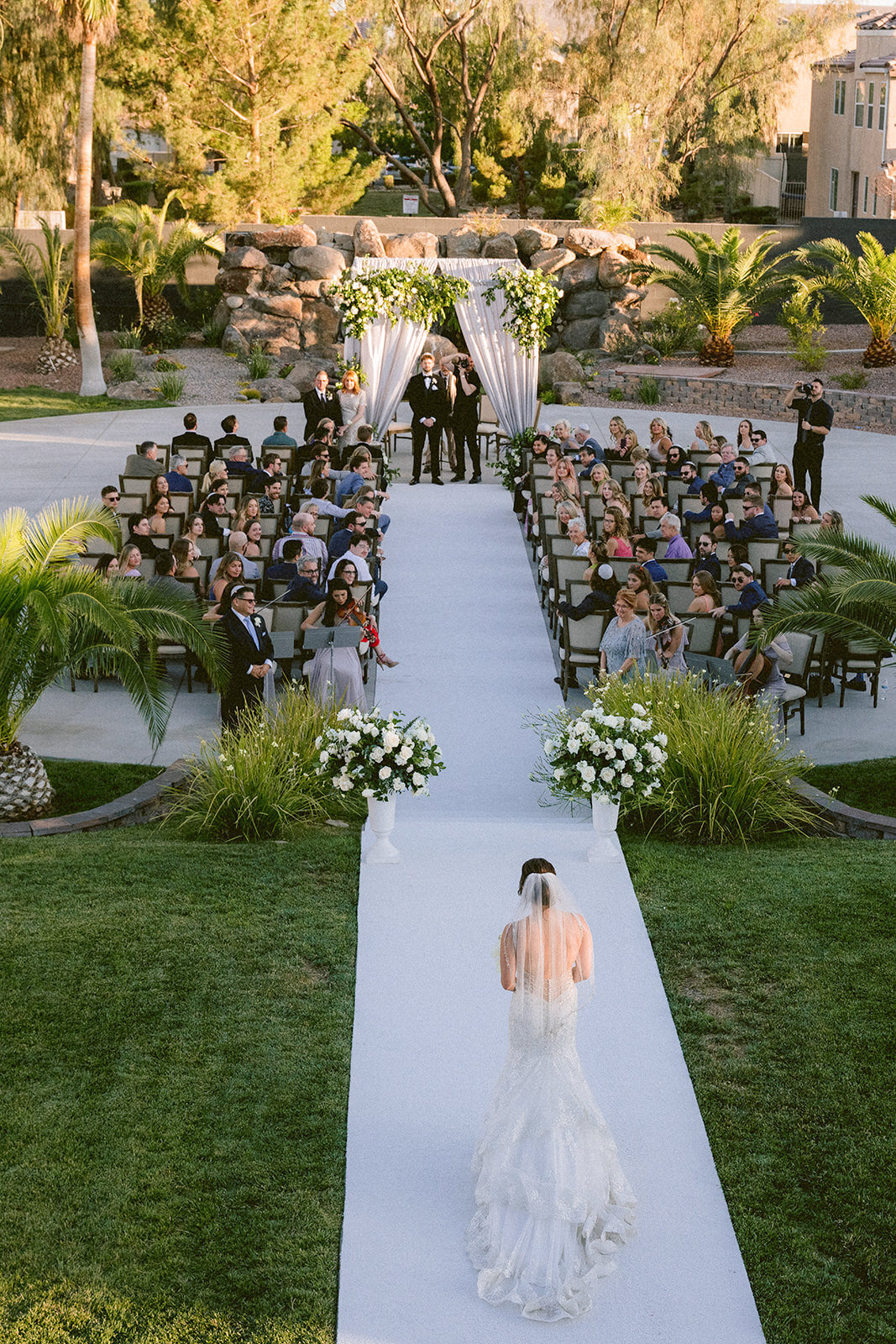 Soft and Romantic Wedding at Lotus House in Las Vegas - 35